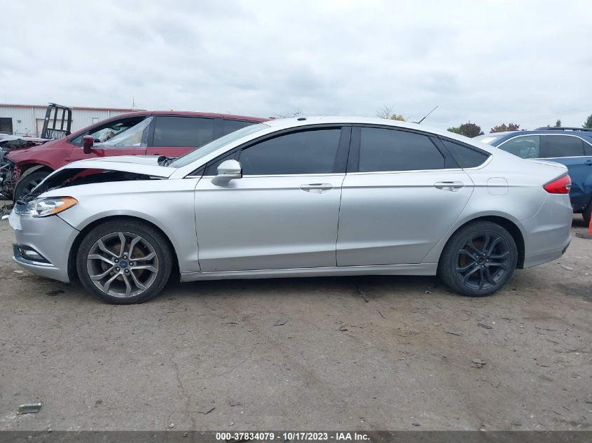 2017 FORD FUSION SE - 3FA6P0T94HR236572