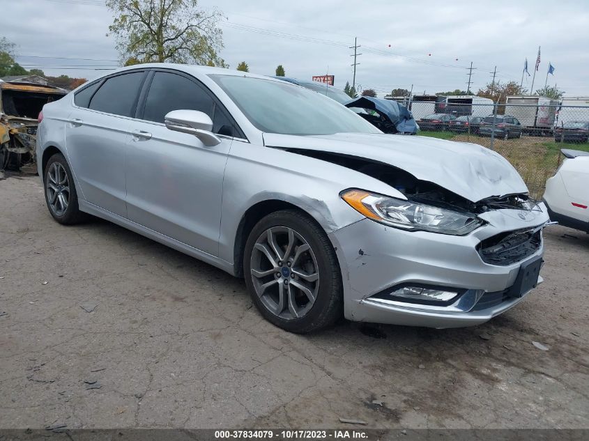 2017 FORD FUSION SE - 3FA6P0T94HR236572