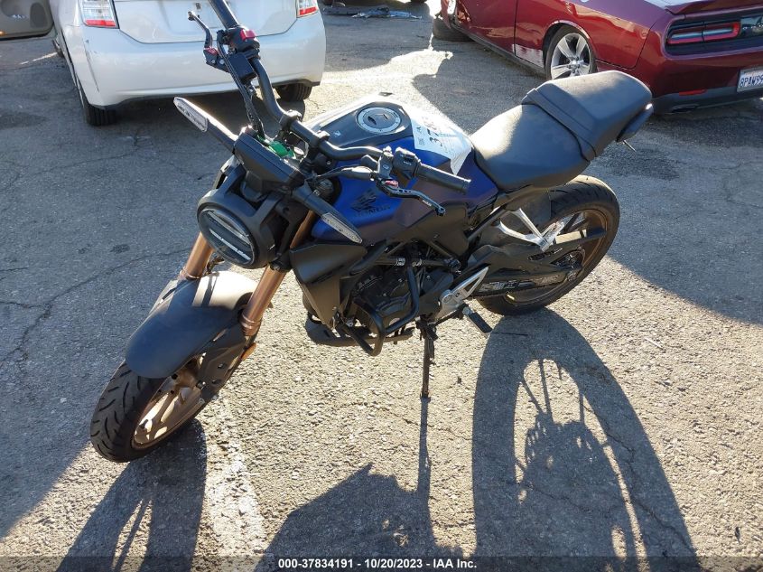 2021 HONDA CBF300 NA MLHNC5559M5101283