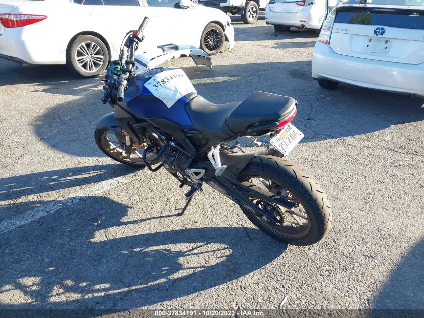 2021 HONDA CBF300 NA MLHNC5559M5101283