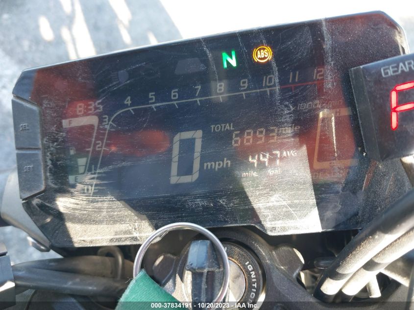 2021 HONDA CBF300 NA MLHNC5559M5101283