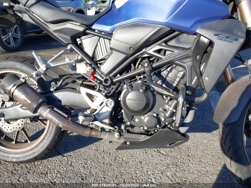 2021 HONDA CBF300 NA MLHNC5559M5101283