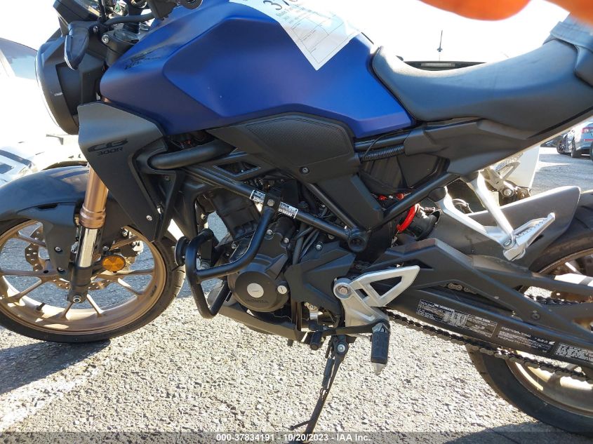2021 HONDA CBF300 NA MLHNC5559M5101283