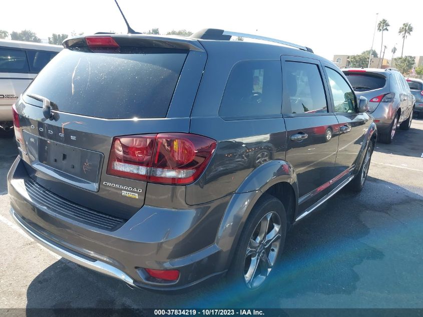 2017 DODGE JOURNEY CROSSROAD - 3C4PDCGG8HT575548