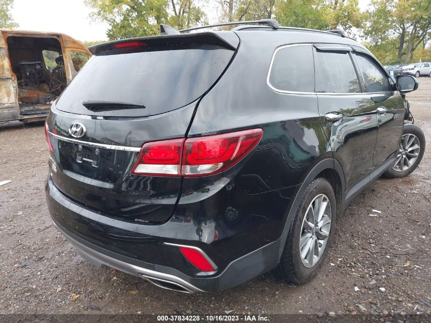2017 HYUNDAI SANTA FE SE - KM8SM4HF0HU187771