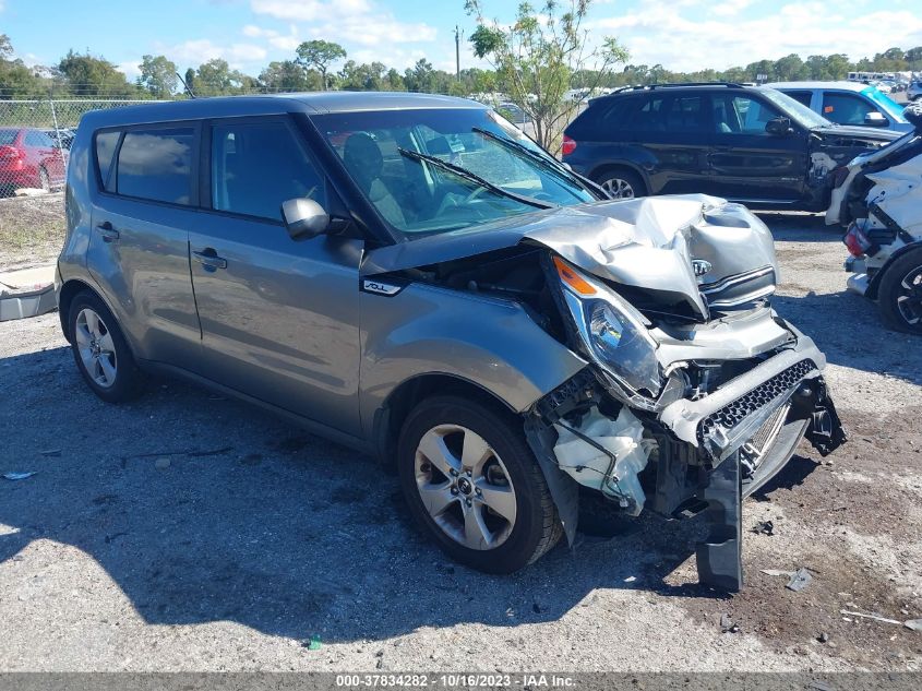 2017 KIA SOUL BASE - KNDJN2A24H7499843