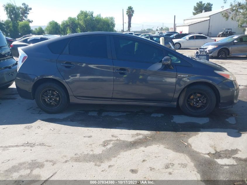 2013 TOYOTA PRIUS ONE/TWO/THREE/FOUR/FIVE - JTDKN3DU5D5585126