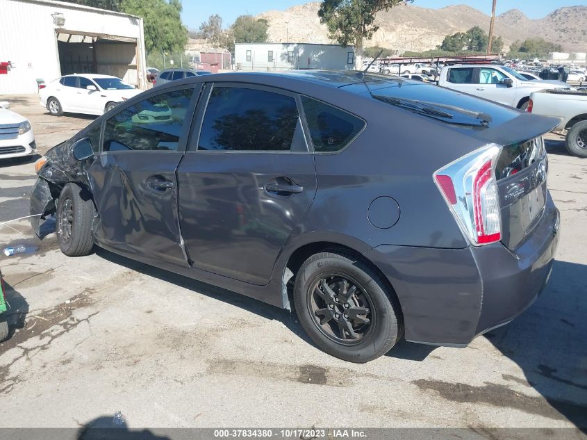 2013 TOYOTA PRIUS ONE/TWO/THREE/FOUR/FIVE - JTDKN3DU5D5585126