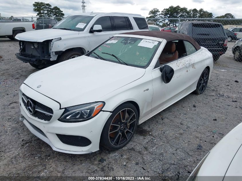 2017 MERCEDES-BENZ C-CLASS AMG C 43 - WDDWK6EBXHF488020