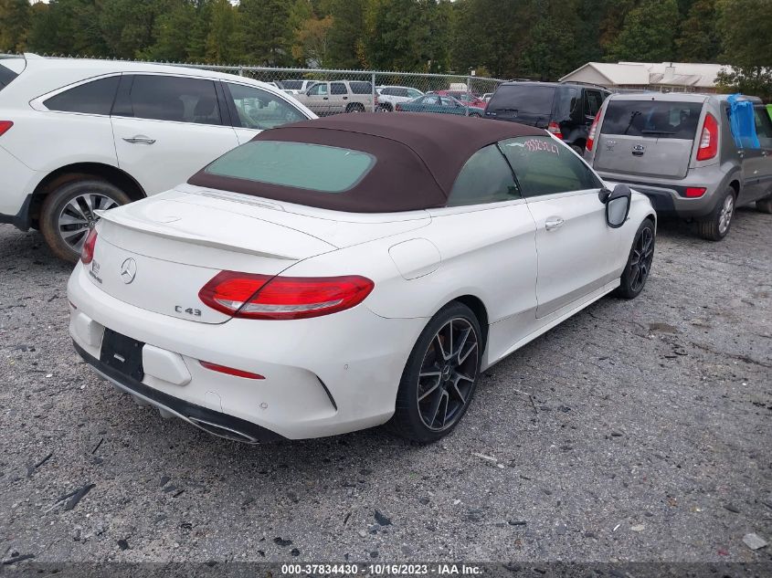 2017 MERCEDES-BENZ C-CLASS AMG C 43 - WDDWK6EBXHF488020