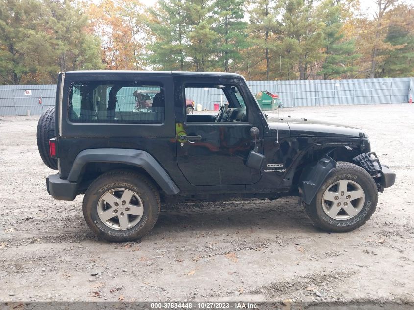 2018 JEEP WRANGLER JK SPORT S - 1C4AJWAG9JL829701