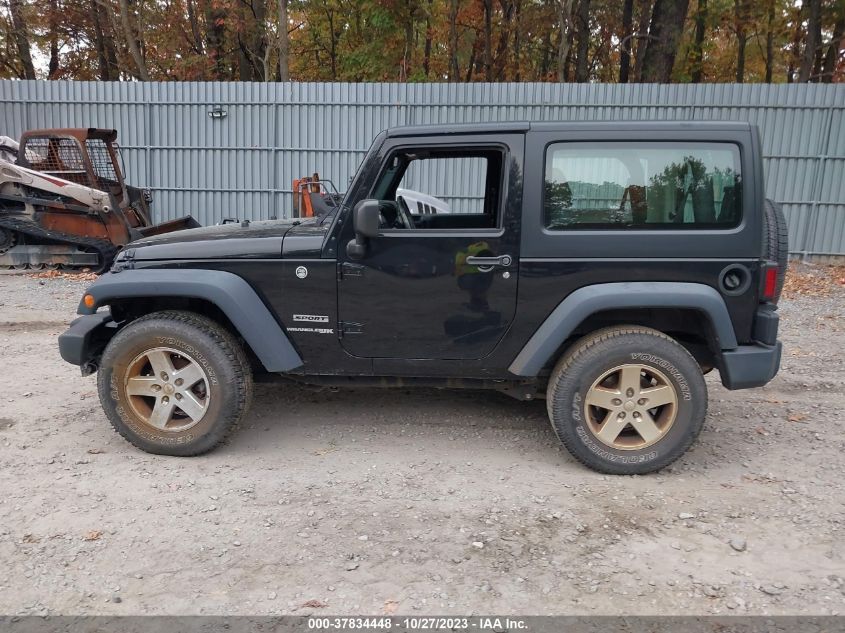 2018 JEEP WRANGLER JK SPORT S - 1C4AJWAG9JL829701