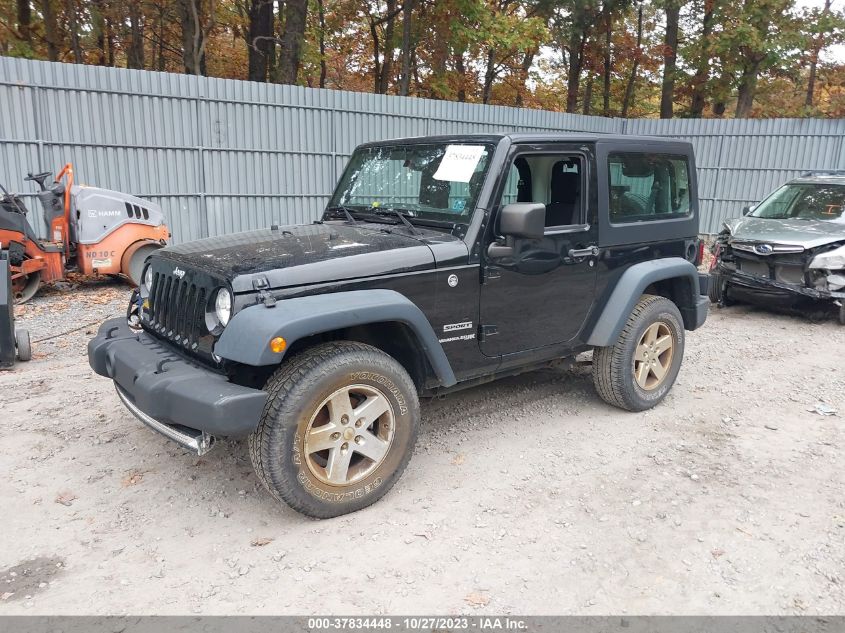 2018 JEEP WRANGLER JK SPORT S - 1C4AJWAG9JL829701