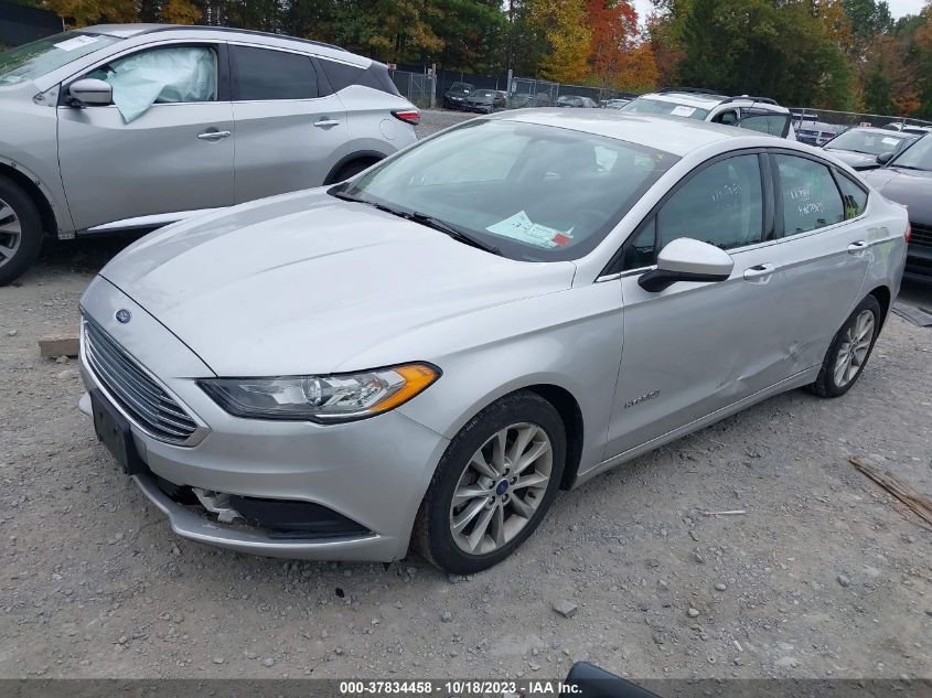 2017 FORD FUSION HYBRID SE - 3FA6P0LU7HR380718