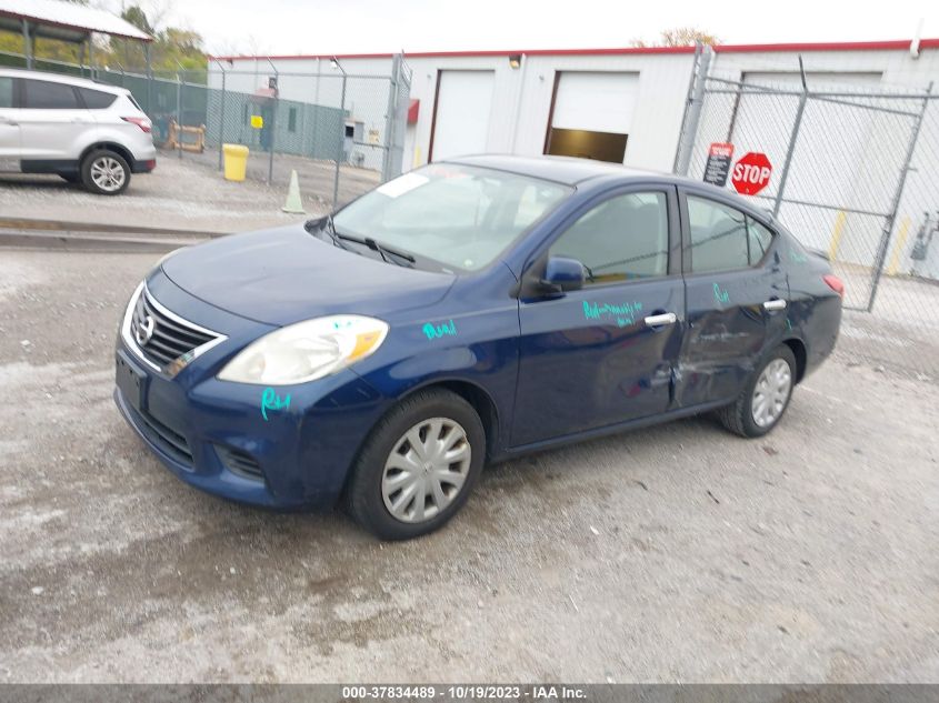 2014 NISSAN VERSA SV - 3N1CN7AP0EK464489