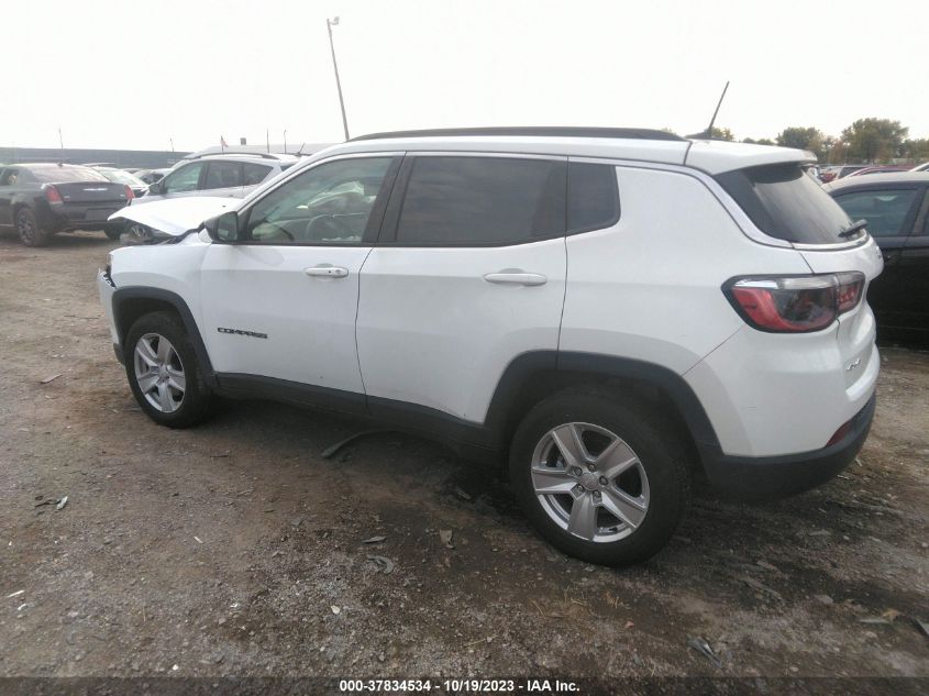 2022 JEEP COMPASS LATITUDE - 3C4NJDBB2NT217438