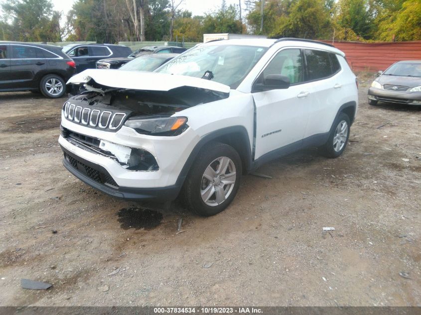 2022 JEEP COMPASS LATITUDE - 3C4NJDBB2NT217438