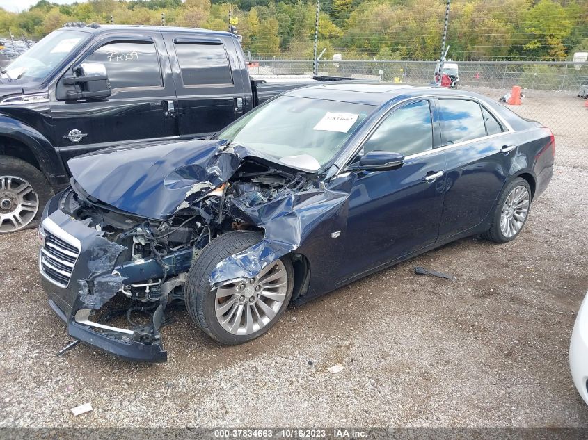 2015 CADILLAC CTS LUXURY - 1G6AX5SX1F0129626