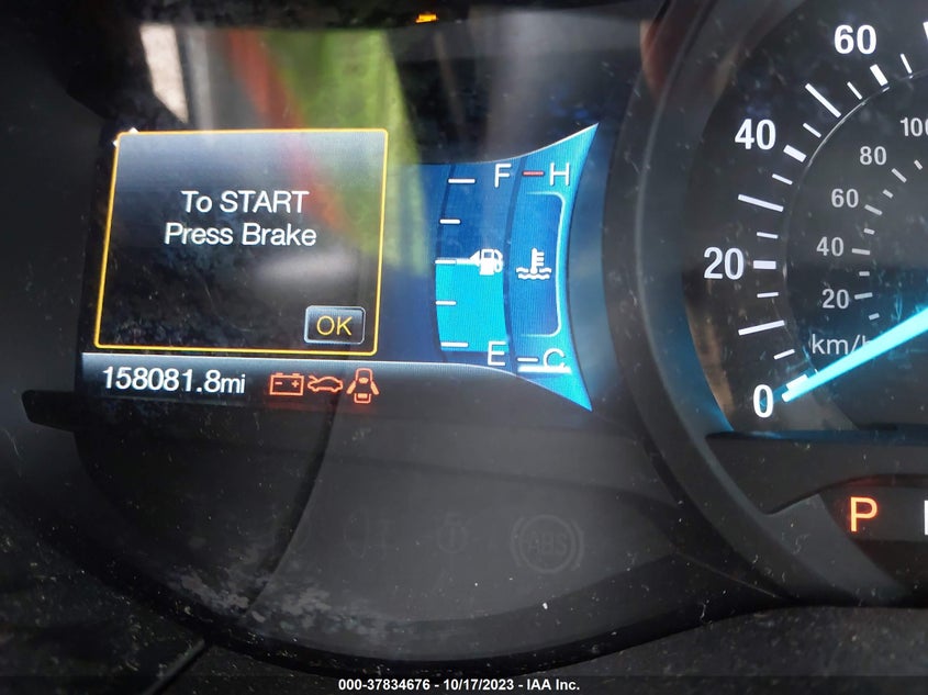 VIN 2FMPK4J8XHBC02659 2017 FORD EDGE SEL