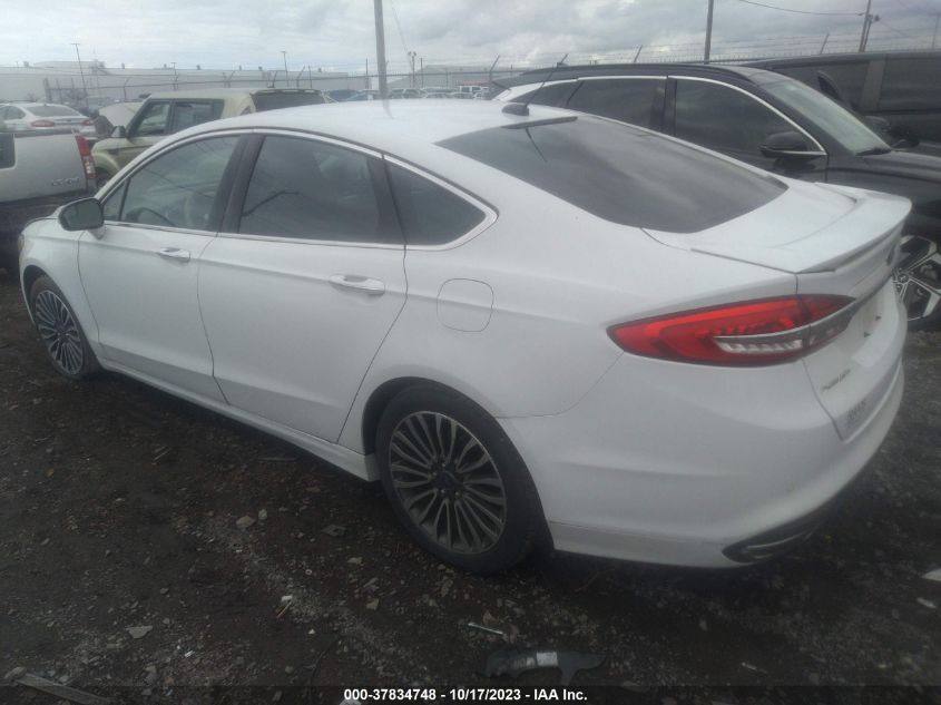 2017 FORD FUSION TITANIUM/PLATINUM - 3FA6P0K96HR151587