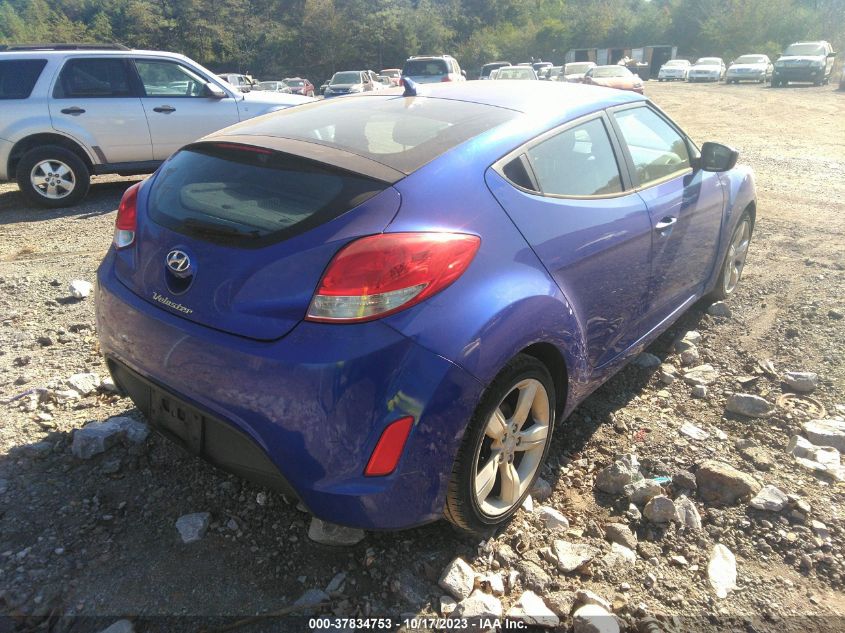 2014 HYUNDAI VELOSTER - KMHTC6ADXEU197117