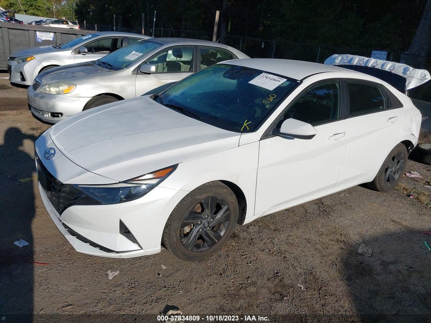 VIN 5NPLM4AG3MH042952 2021 HYUNDAI ELANTRA SEL