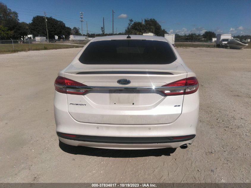 2017 FORD FUSION SE - 3FA6P0H70HR346963