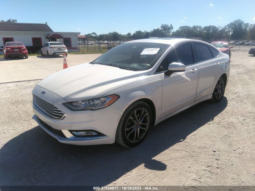 2017 FORD FUSION SE - 3FA6P0H70HR346963
