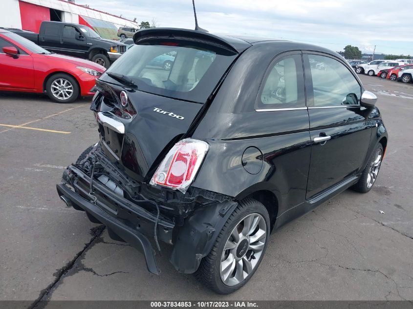 VIN 3C3CFFCH6KT700454 FIAT 500 LOUNGE 2019 4