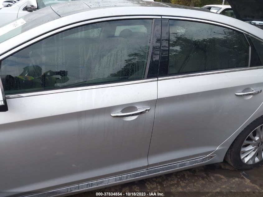 2015 HYUNDAI SONATA 2.4L LIMITED - 5NPE34AF9FH083611