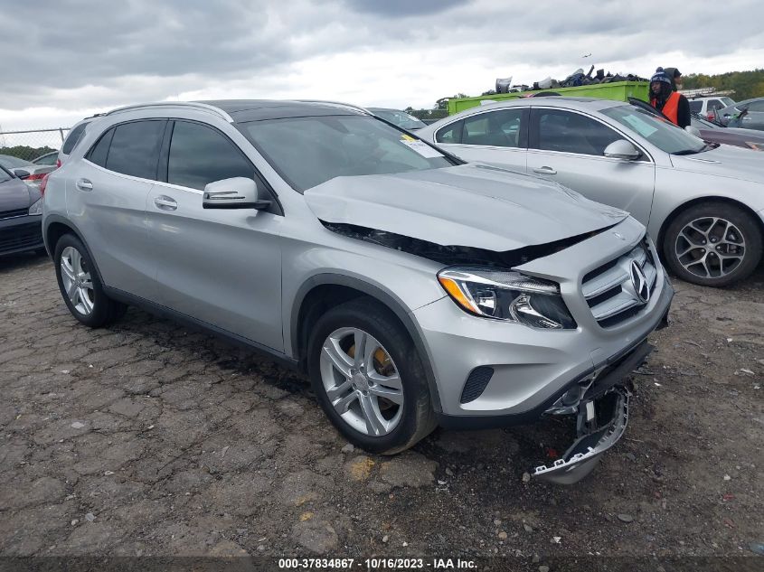 WDCTG4EB0HJ301443 MERCEDES-BENZ GLA GLA 250 2017