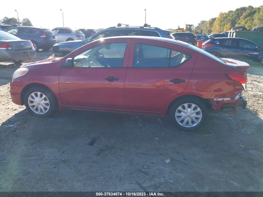 2014 NISSAN VERSA S PLUS - 3N1CN7AP1EL862028