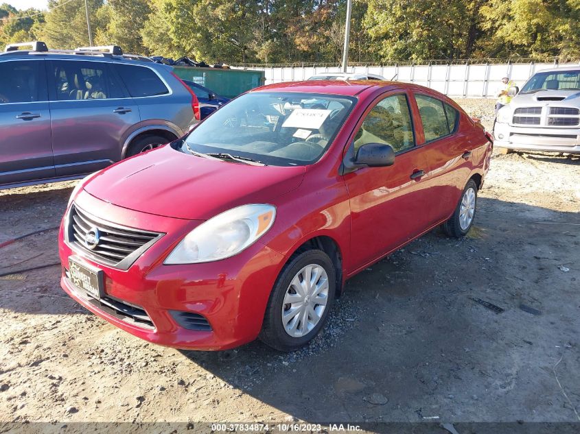 2014 NISSAN VERSA S PLUS - 3N1CN7AP1EL862028