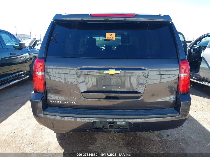 2015 CHEVROLET SUBURBAN 1500 LT 1GNSCJKC8FR272482
