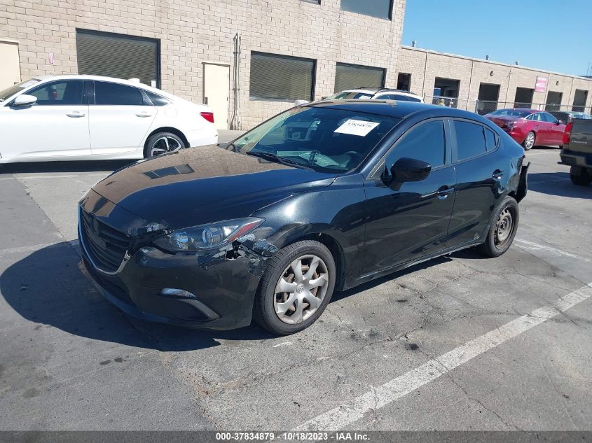 2015 MAZDA MAZDA3 I SPORT - 3MZBM1U7XFM130168