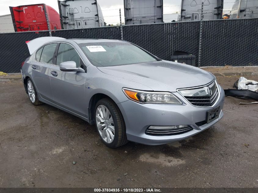 2017 ACURA RLX SPORT HYBRID BASE W/ADVANCE PACKAGE JH4KC2F98HC000127