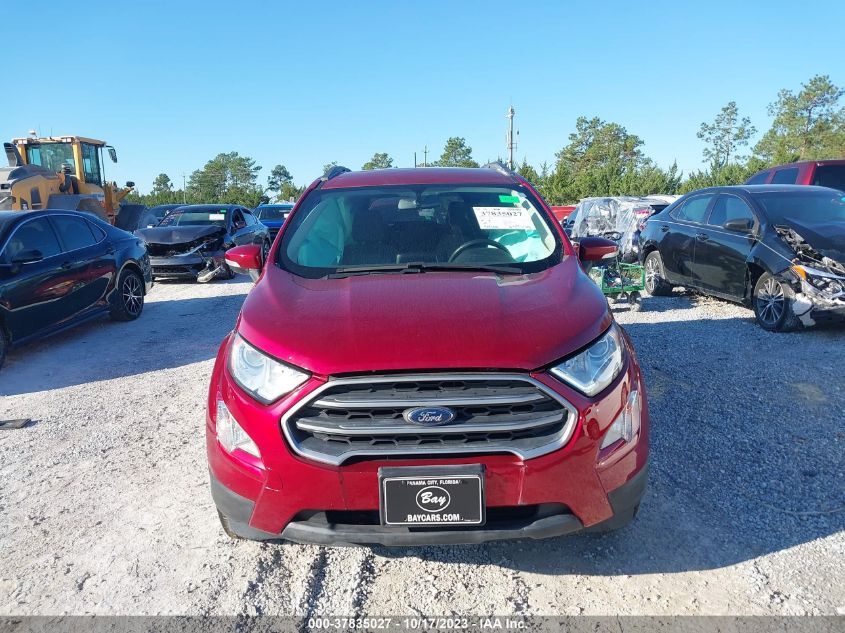 2018 FORD ECOSPORT SE - MAJ3P1TE2JC243885