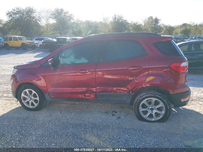 2018 FORD ECOSPORT SE - MAJ3P1TE2JC243885