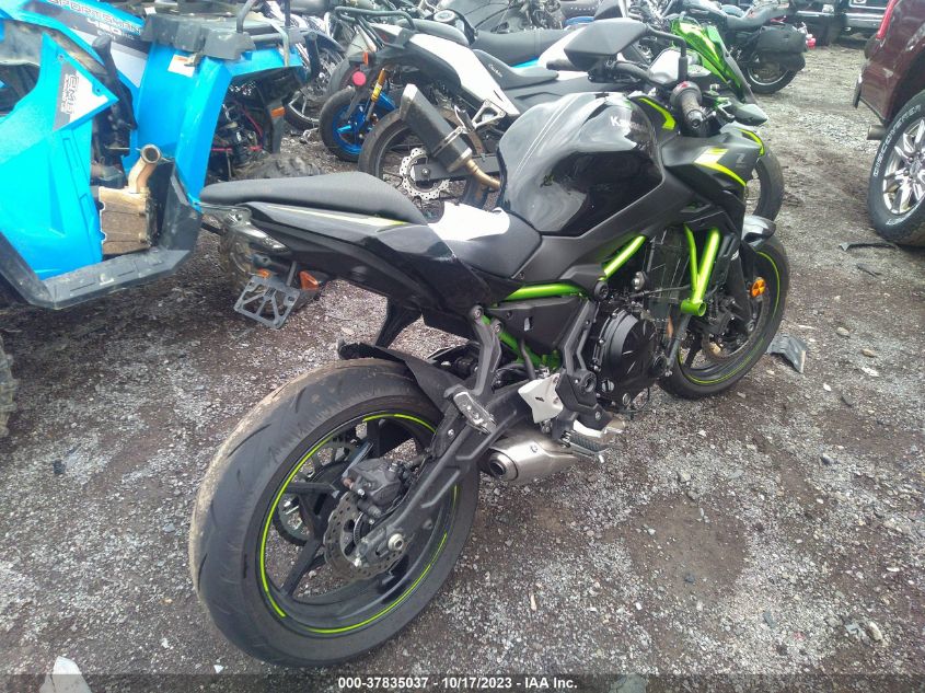 2022 KAWASAKI ER650 L ML5EREL14NDA76878