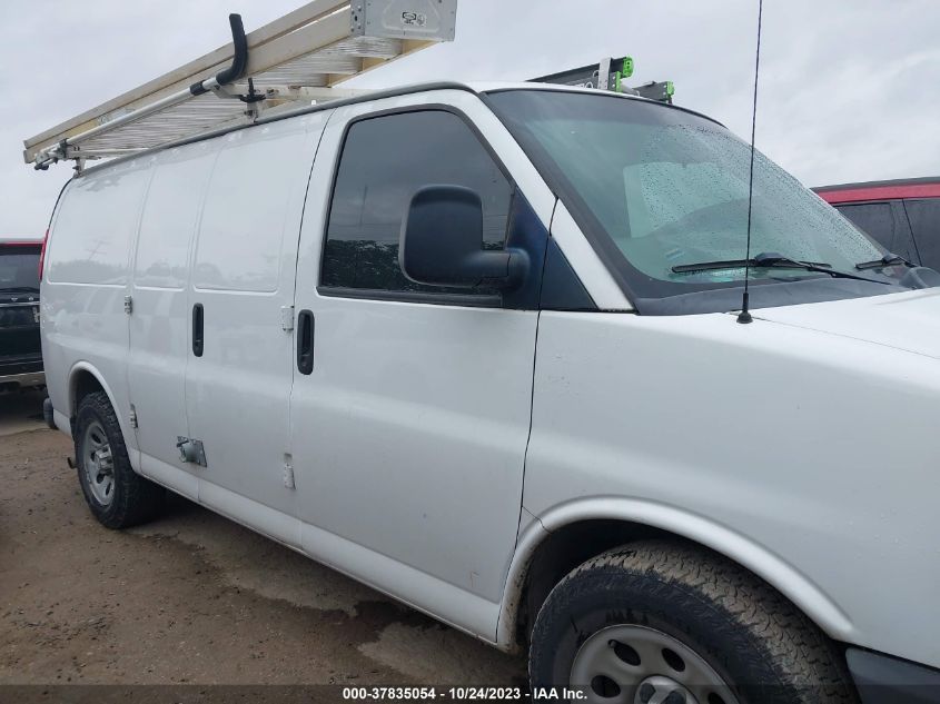 2014 CHEVROLET EXPRESS CARGO VAN 1GCSGAFX8E1191957