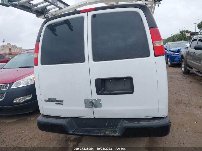 2014 CHEVROLET EXPRESS CARGO VAN 1GCSGAFX8E1191957