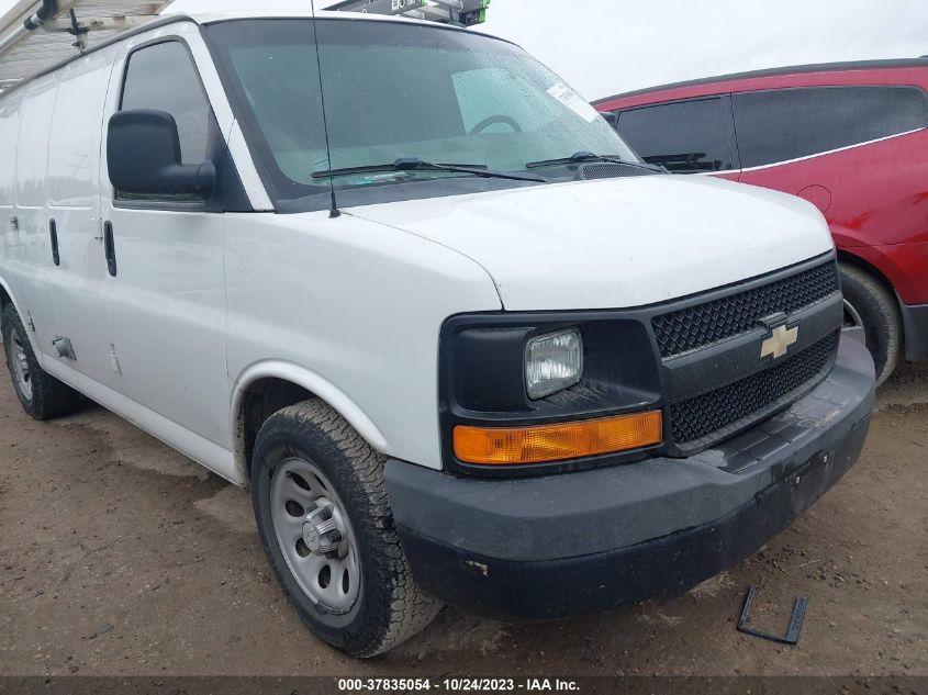 2014 CHEVROLET EXPRESS CARGO VAN 1GCSGAFX8E1191957