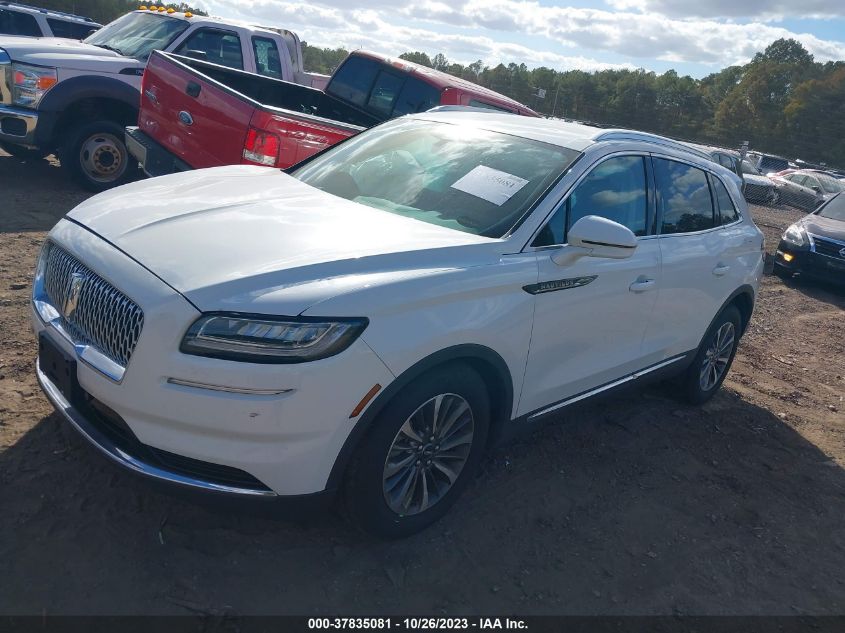 2022 LINCOLN NAUTILUS STANDARD - 2LMPJ6J9XNBL10643