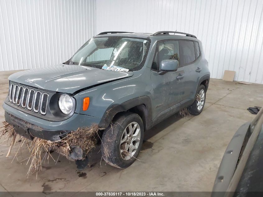2017 JEEP RENEGADE LATITUDE - ZACCJBBB4HPG39735