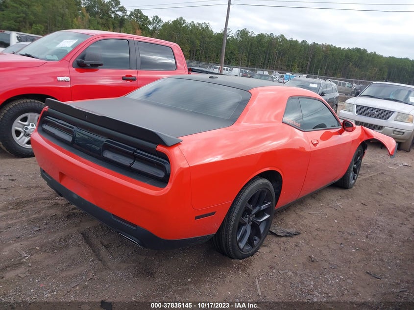 VIN 2C3CDZAG6MH637952 2021 DODGE CHALLENGER SXT