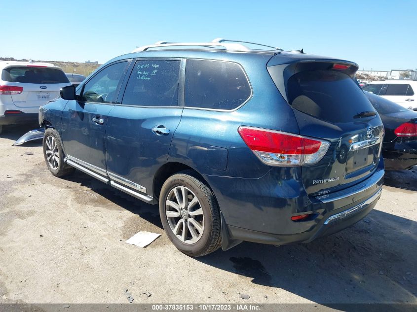 2013 NISSAN PATHFINDER S/SV/SL/PLATINUM - 5N1AR2MN7DC679275