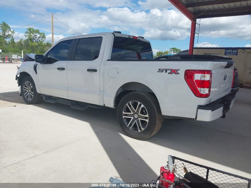VIN 1FTEW1CPXMFB29871 2021 FORD F-150 XL/XLT/LARIAT