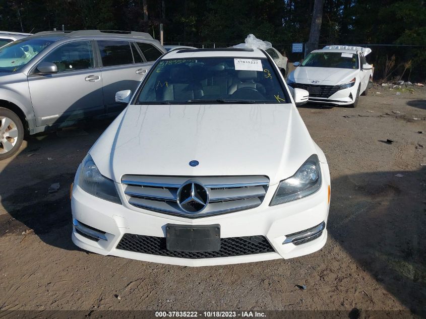 2013 MERCEDES-BENZ C 250 SPORT/LUXURY WDDGF4HB2DR264080
