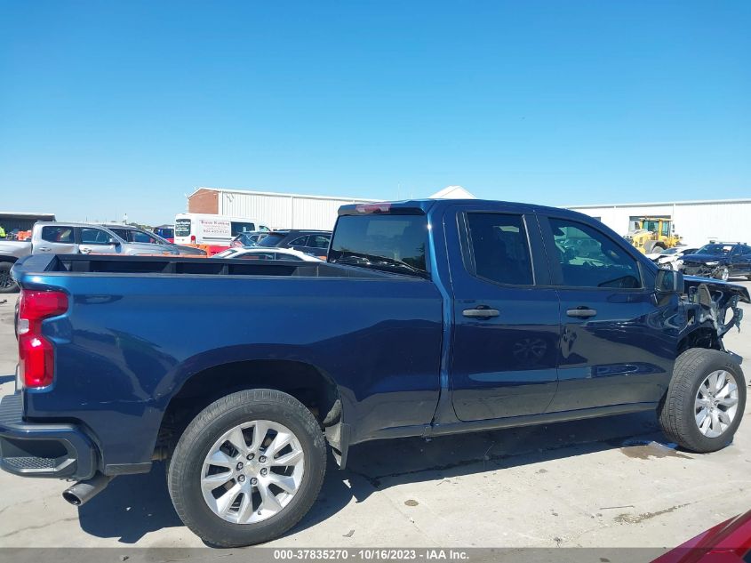 2021 CHEVROLET SILVERADO 1500 CUSTOM - 1GCRWBEH1MZ179571
