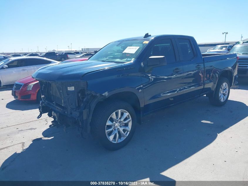 2021 CHEVROLET SILVERADO 1500 CUSTOM - 1GCRWBEH1MZ179571